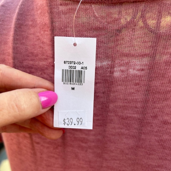 NWT Old Navy Pink Rose Maxi Dress - Medium - Picture 6 of 8